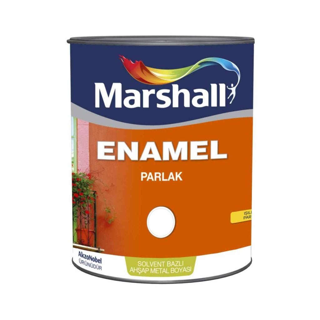 Enamel Sentetik Parlak Yağlı Boya 0,75 Litre