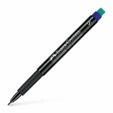 Faber-Castell Permanent Marker - Mavi - Fidan Etiket Kalemi - Hepsigüvende.com