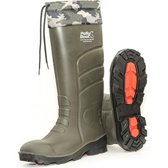 Polly Boot Galaxy Vega Boğazlı Çizme - Çelik Burunsuz - Hepsigüvende.com